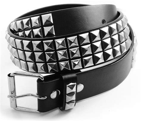 Classic Pyramid Studded Leather Belt – Bewild