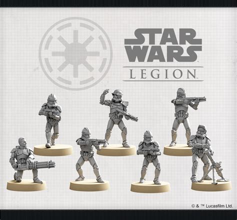 Star Wars: Legion - Phase II Clone Troopers Expansion Announced - Bell of Lost Souls