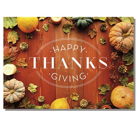 Custom Thanksgiving Cards | Business Thanksgiving Cards