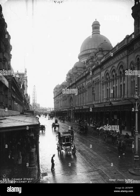 George Street by Market Street, Sydney Stock Photo - Alamy