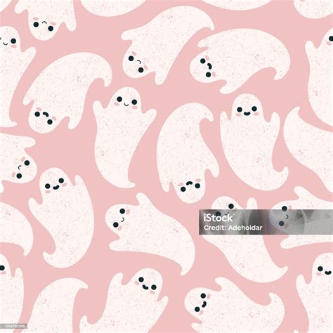 Spooky ghost cute background wallpapers for Halloween season