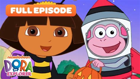 FULL EPISODE: Dora & Boots Wear Halloween Costumes! 🎃 'The Halloween Parade' | Dora the Explorer ...