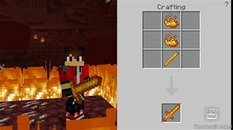 Minecraft Blaze Rod Sword