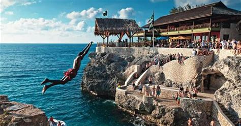 Negril Beach and Ricks Cafe Cliff Jumping Experience, Negril, Jamaica ...