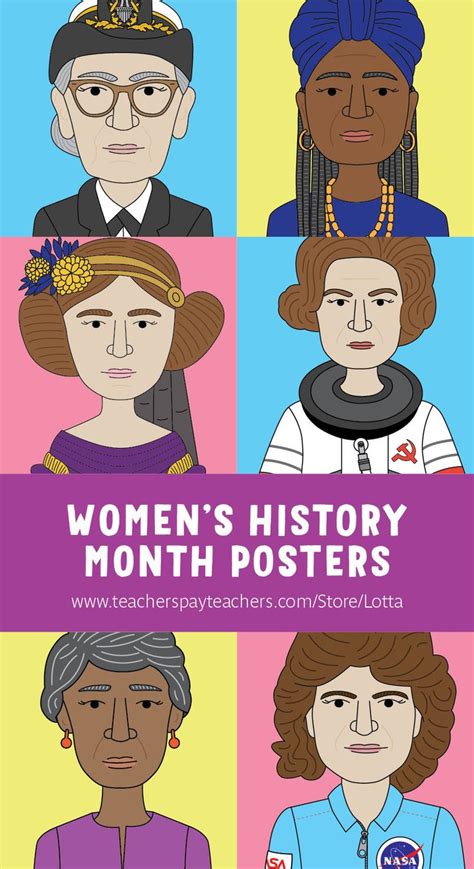 Free Women's History Month Printables Web A Classroom For All Seasons. - Printable Templates Free