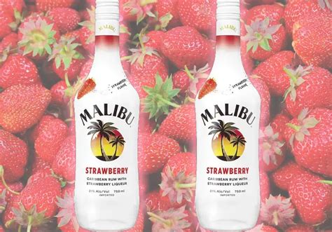 Malibu Strawberry Rum Is A Refreshing New Flavor That Is Perfect For ...