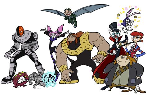 Villains by rufftoon on DeviantArt