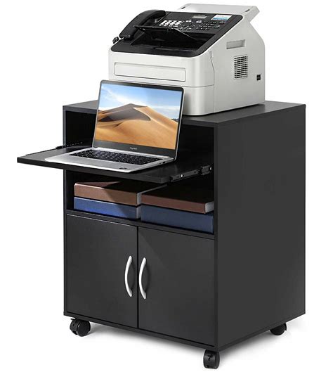 Fitueyes Printer Stand with Wheels & Reviews | Wayfair