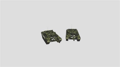 T64B of the Russian army - Download Free 3D model by Cloostyyyk [1ba1083] - Sketchfab