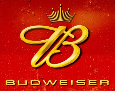 Budweiser Lager Beer Crown Logo Metal Sign - Retro Vintage Style ...