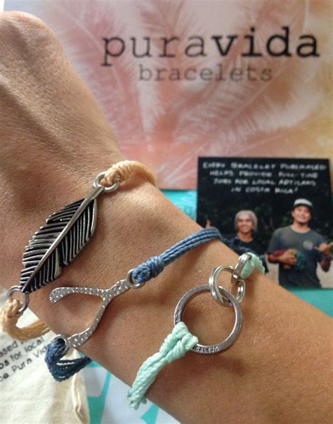 I received my first Pura Vida bracelets and they won't be my last! I'm in love! The awesome ...