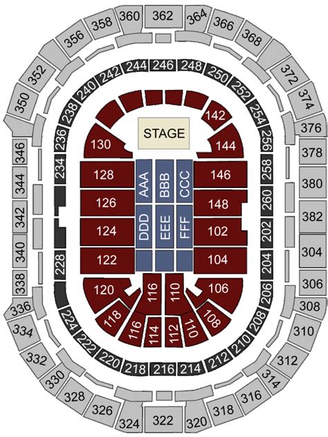 Pepsi Center Seating Map | Cabinets Matttroy