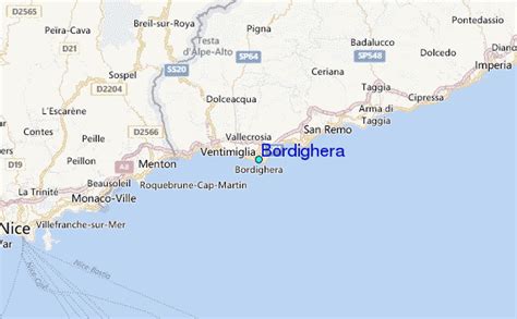 Bordighera Tide Station Location Guide