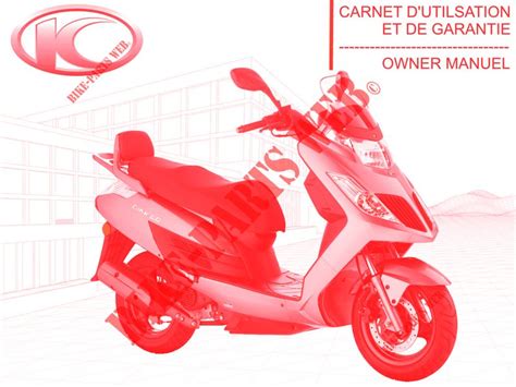 MANUAL DEL PROPIETARIO para Kymco DINK 125 4T EURO III # KYMCO ...