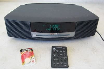 BOSE Wave Music System Model # AWRCC1 w/ Remote Radio Single CD Player ...