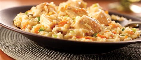 Simple Creamy Chicken Risotto