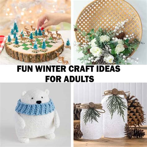 41 Fun Winter Crafts for Adults - Songbird