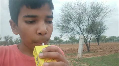 finally I am drinking mango juice//Village lifestyle// #raoshubhamvlogs ...