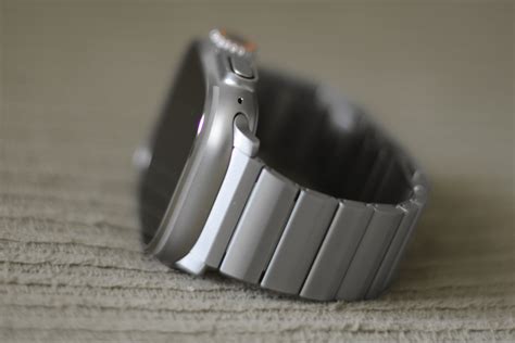 Nomad's titanium band and the Apple Watch Ultra are a perfect match