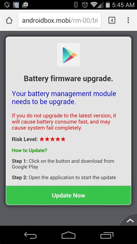 malware - What should I do about this pop up on my android device? - Android Enthusiasts Stack ...