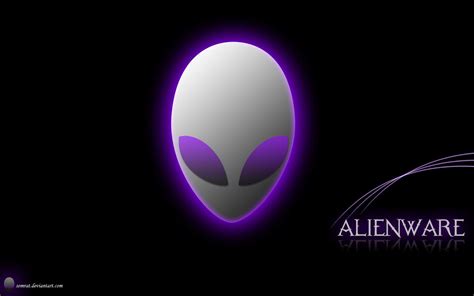 Purple Alienware Wallpaper 1920X1080 Wallpaper