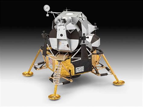 Revell Moon Landing - Apollo 11 Lunar Module Eagle Model Kit 1:48 Scale ...