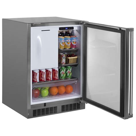 Marvel MORF224SS31A 24" Outdoor Refrigerator with Freezer or Ice Maker ...