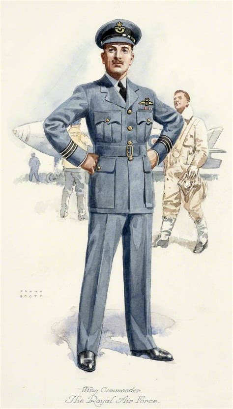 The Uniforms of the Services, Wing Commander, the Royal Air Force | Art UK