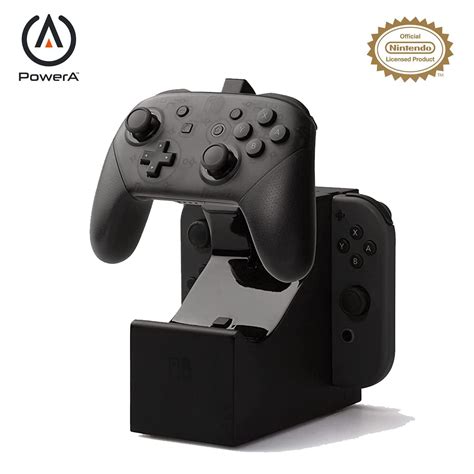 Amazon.com: PowerA Joy Con & Pro Controller Charging Dock Nintendo ...