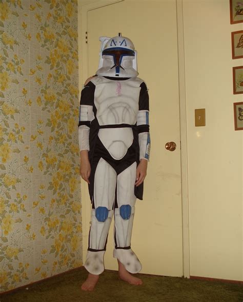 kids clone trooper costume I always liked Halloween. | Clone trooper costume, Cool costumes ...