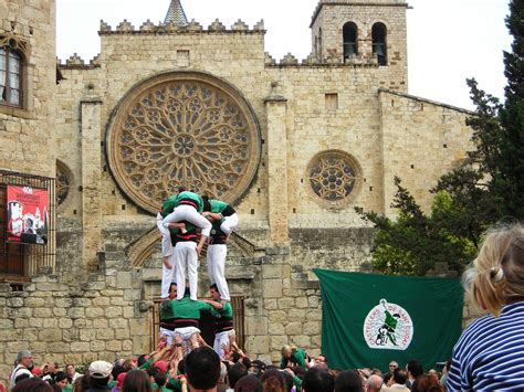 The “castellers”, a Catalan tradition