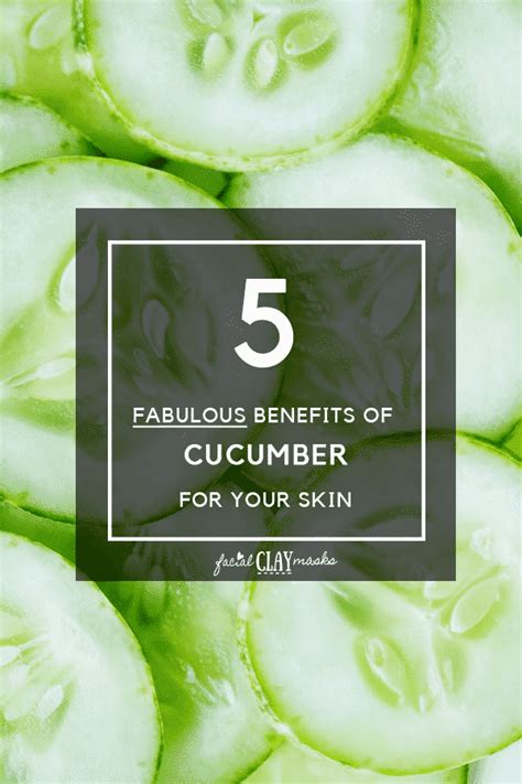 Energizing Cucumber Face Mask DIY Recipe w/ Pink Salt & Clay