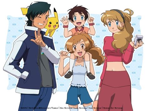 Pokemon Serena And Ash Childhood