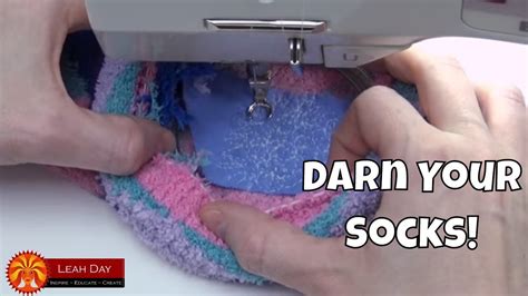 How to Darn Your Socks! Clothing Repair and Sewing Tutorial | Sewing tutorials, Repair clothes ...