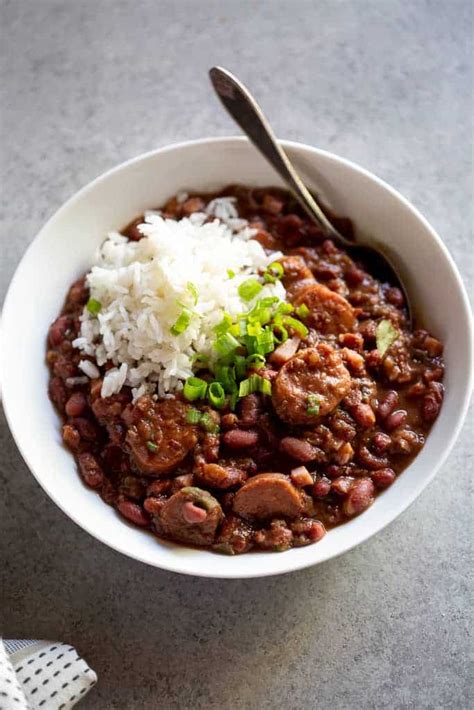 EASY Instant Pot Red Beans and Rice | - Tastes Better From Scratch