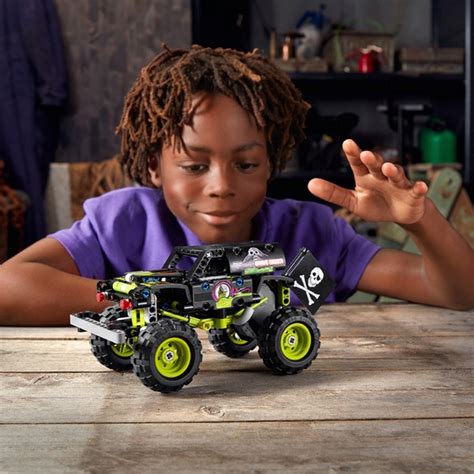 LEGO 42118 Technic Monster Jam Grave Digger Truck 2 in 1 Set | Smyths Toys UK