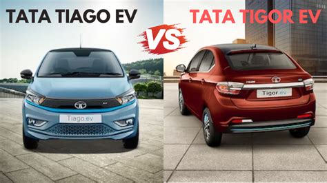 Tata Tiago EV vs Tata Tigor EV: Price, range, variants, battery ...