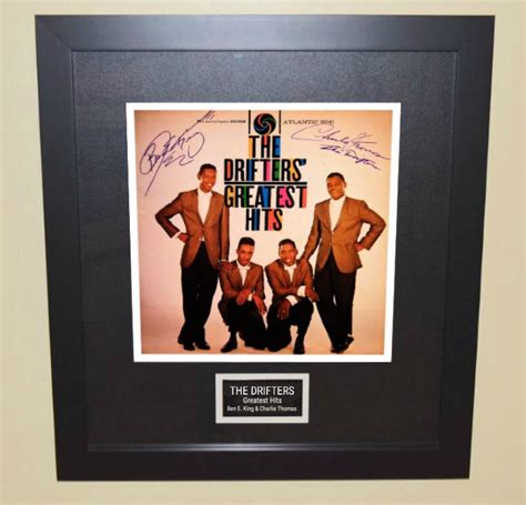 The Drifters - Greatest Hits, rock star gallery, signed albumsROCK STAR ...