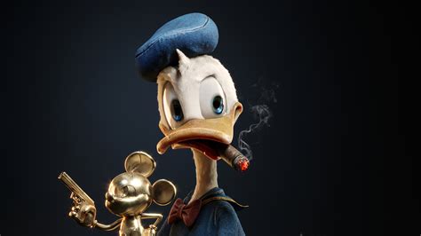 1366x768 Donald Duck Found A Treasure 4k Laptop HD ,HD 4k Wallpapers ...