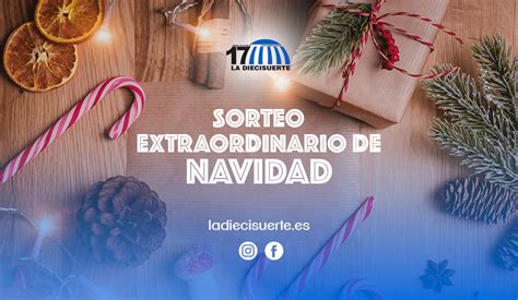 Sorteo extraordinario de Navidad 2021 - La Diecisuerte