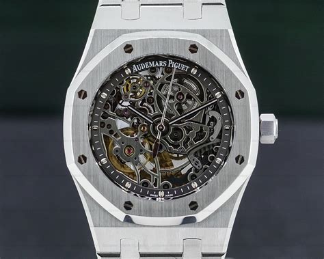 (32552) Audemars Piguet 15305ST.OO.1220ST.01 Royal Oak Skeleton Openworked