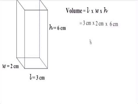 Finding the Volume of a Rectangular Prism - YouTube