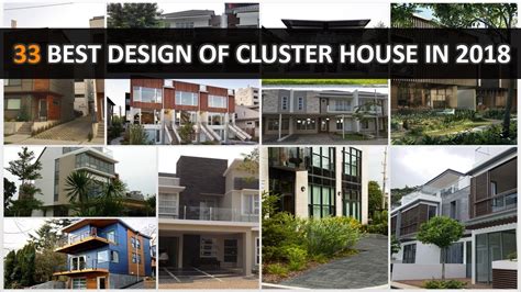 33 Best Design of Cluster House in 2018 - DecoNatic - YouTube