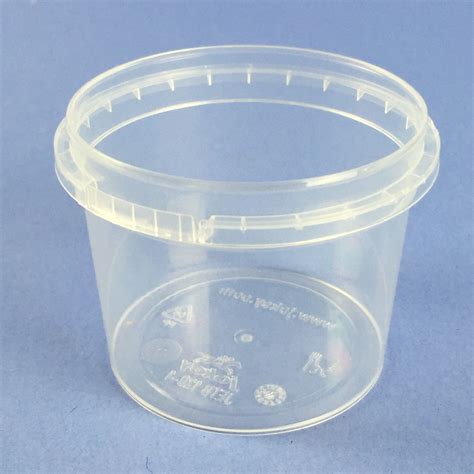 Small Volume Round Clear Tub 120ml - SV120C - Bristol Plastic ...