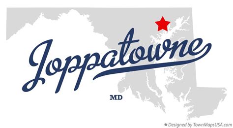 Map of Joppatowne, MD, Maryland