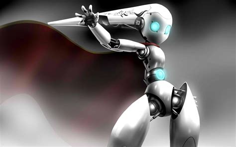 Robot Desktop Wallpapers - Wallpaper Cave