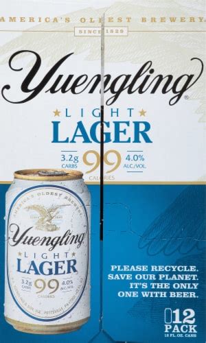 Yuengling® Light Lager, 12 pk / 12 fl oz - Kroger