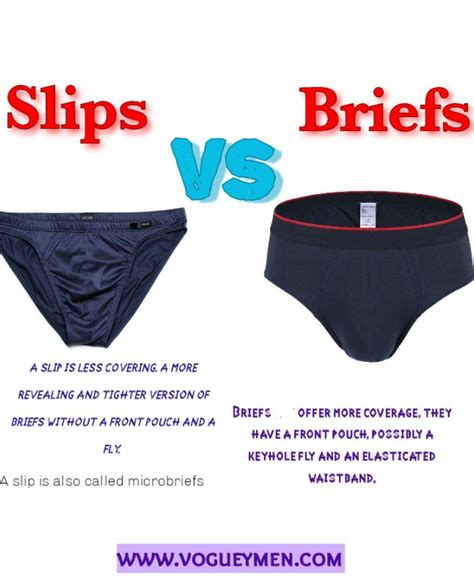 Trunks vs boxer briefs, Briefs vs slips, what the heck is the difference? - vogueymen.com