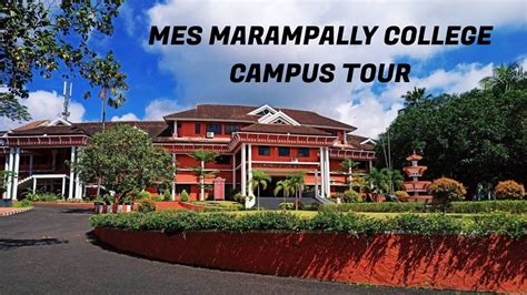 MES Marampally College Campus Tour //Aided college in Ernakulam // Auto ...