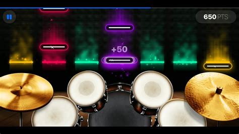 Drums (by MWM) - free offline music game for Android and iOS - gameplay ...